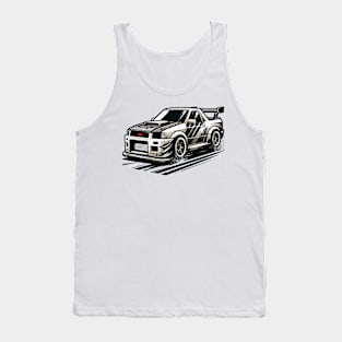 Cartoon car Tank Top